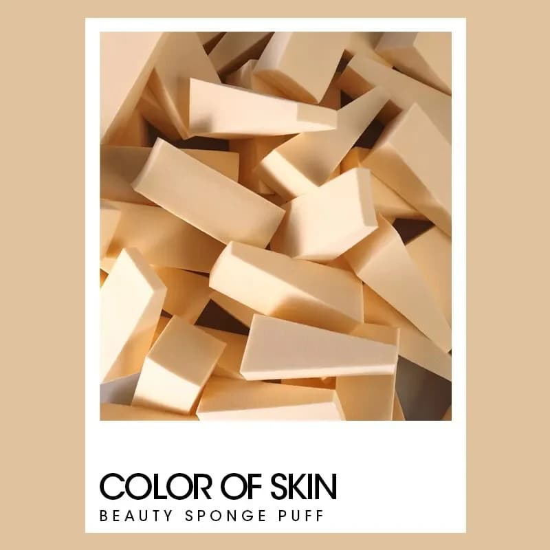 50 pieces of sponge for makeup soft foundation face concealer cream powder mix soaking soft cosmetic tool