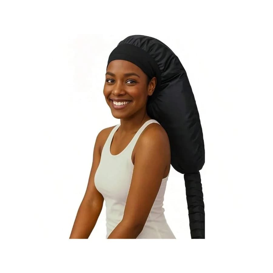 XAPY Asciugacapelli con Cappuccio per Capelli Ricci, Grande e Regolabile, con Cappello Asciugacapelli Pieghevole e Morbido Diffusore per Asciugatura Rapida