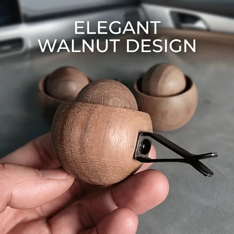 Diffusore di Oli Essenziali in Legno, Mini Diffusore di Fragranze Naturali per Camera da Letto, Soggiorno e Bagno