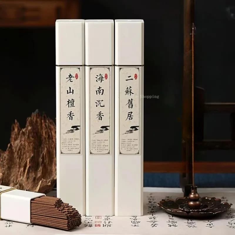 Pacchetto regalo bastoncino di incenso naturale legno di sandalo Nha Trang Hainan Agarwood casa/Indoor/Buddha purificazione aria/pace dio aiuta a dormire