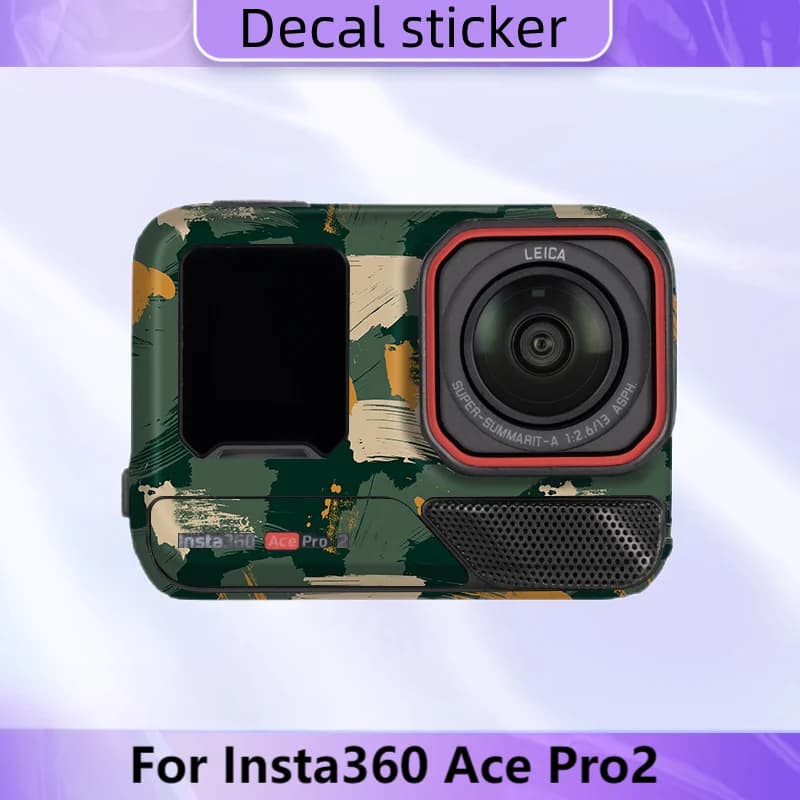Personalized Sticker for Insta360 Ace Pro2 Decal Skin Action Camera Vinyl Wrap Protective Coat Insta 360 Ace Pro 2