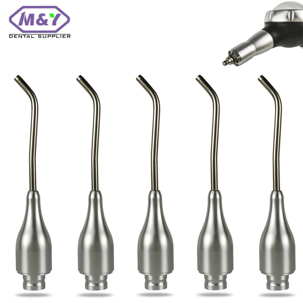 5 pcs Dental Prophylaxis casting tips Air polishing machine Manipula Hygiene Air Flow Hygiene for Profiles Teeth Whitening Pen