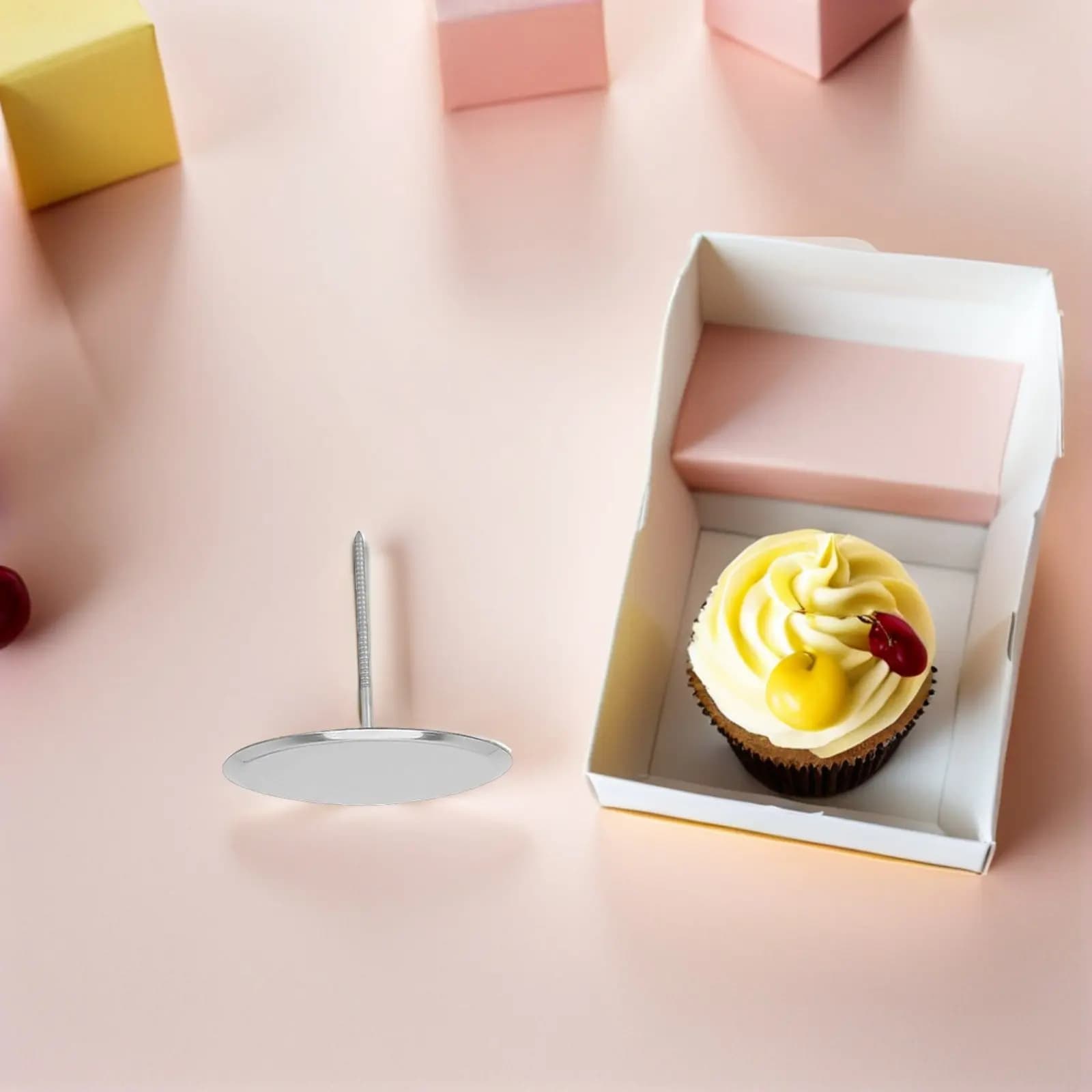 Set di 12 Pezzi in Acciaio Inox per Decorazione Torte, Resistenti alle Alte Temperature, Strumenti per Decorare Cupcake e Crema