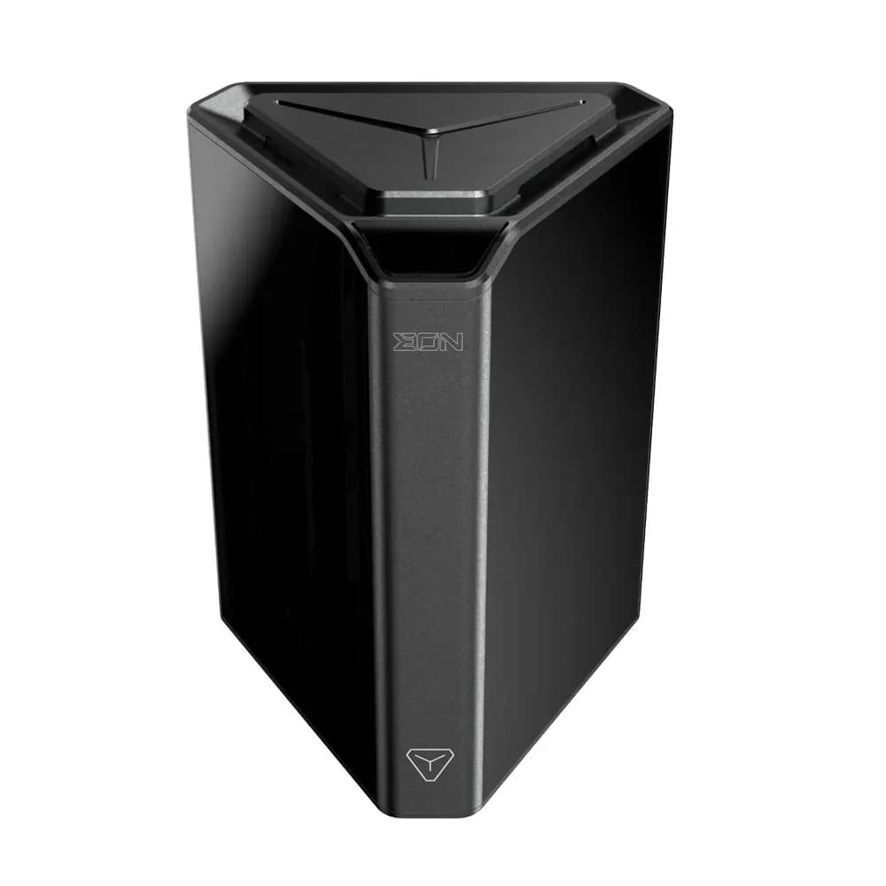 Argon EON Pi NAS Case 4-BAY SATA HDD SDD Rete Attaccata Ventola di archiviazione OLED RTC Custodia in alluminio BYO per Raspberry 4 B