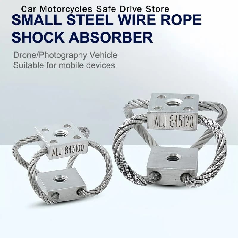【M】ALJ-84 Wire Rope Vibration Isolator Shock Absorber For Car Vehicle Marine Boat UAV Drone Gimbal Camera Precision Instrument