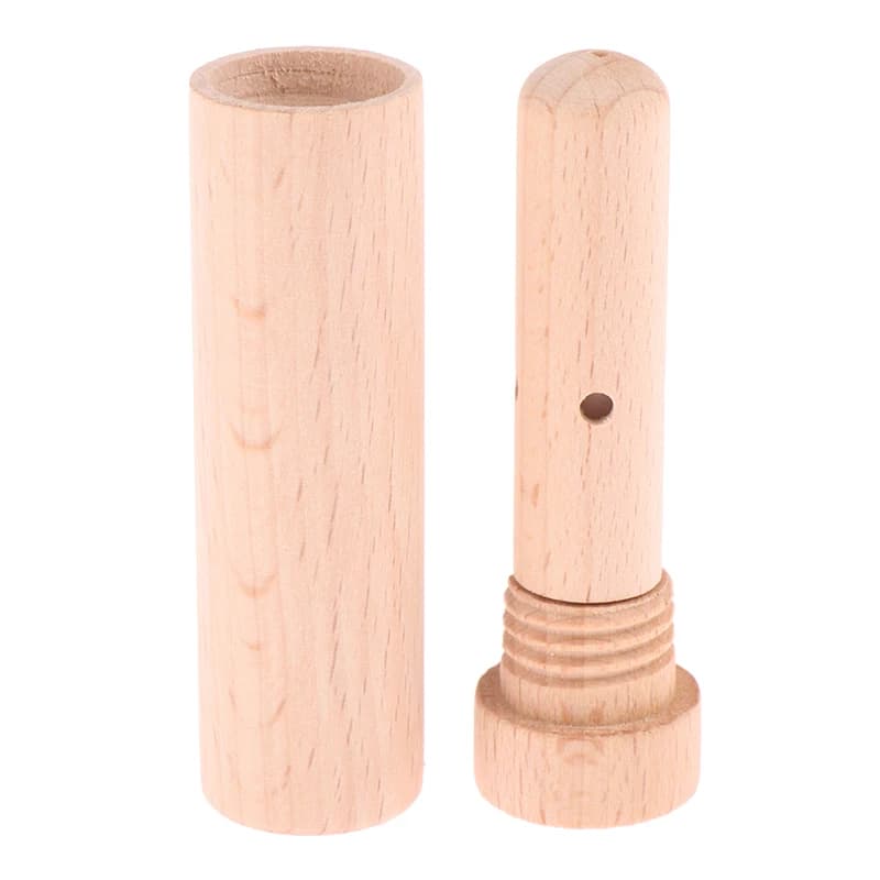 Essential Oil Aroma Wood Diffuser Inhaler With Wicks Aromatherapy Nasal Inhaler
