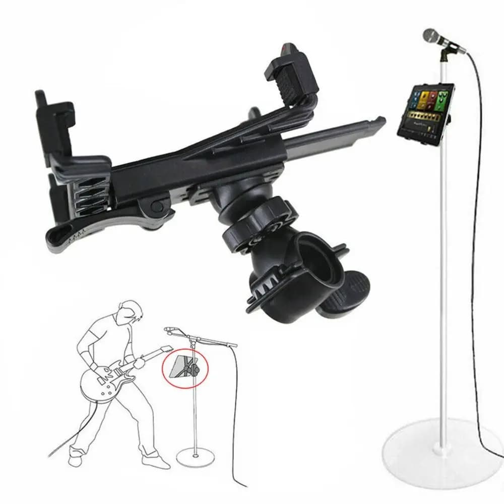 Nuovo supporto per supporto per microfono musicale per Tablet da 7-11"