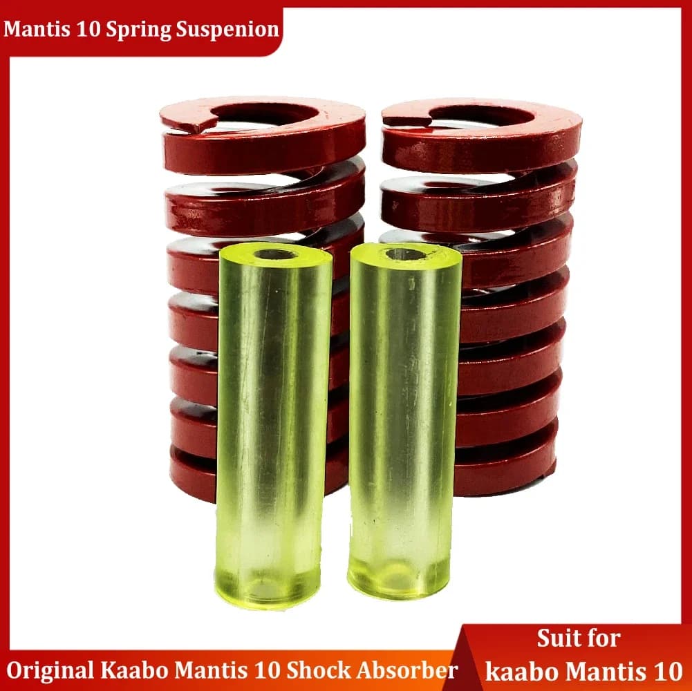 Sospensione a molla originale Kaabo Mantis 10 e barra in gomma PU, ricambio adatto per monopattino elettrico Kaabo Mantis 10