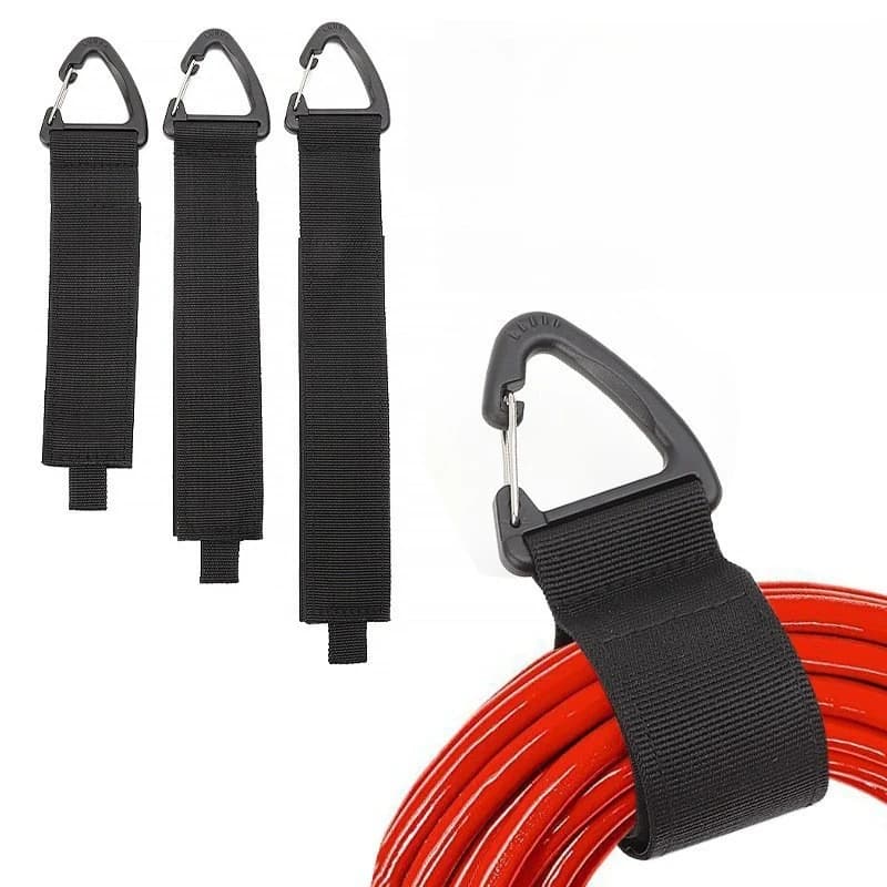 1PC Appeso fibbia da montagna cinghia per oggetti pesanti cinghia di stoccaggio in nylon prolunga per riporre e organizzare la cinghia per oggetti pesanti