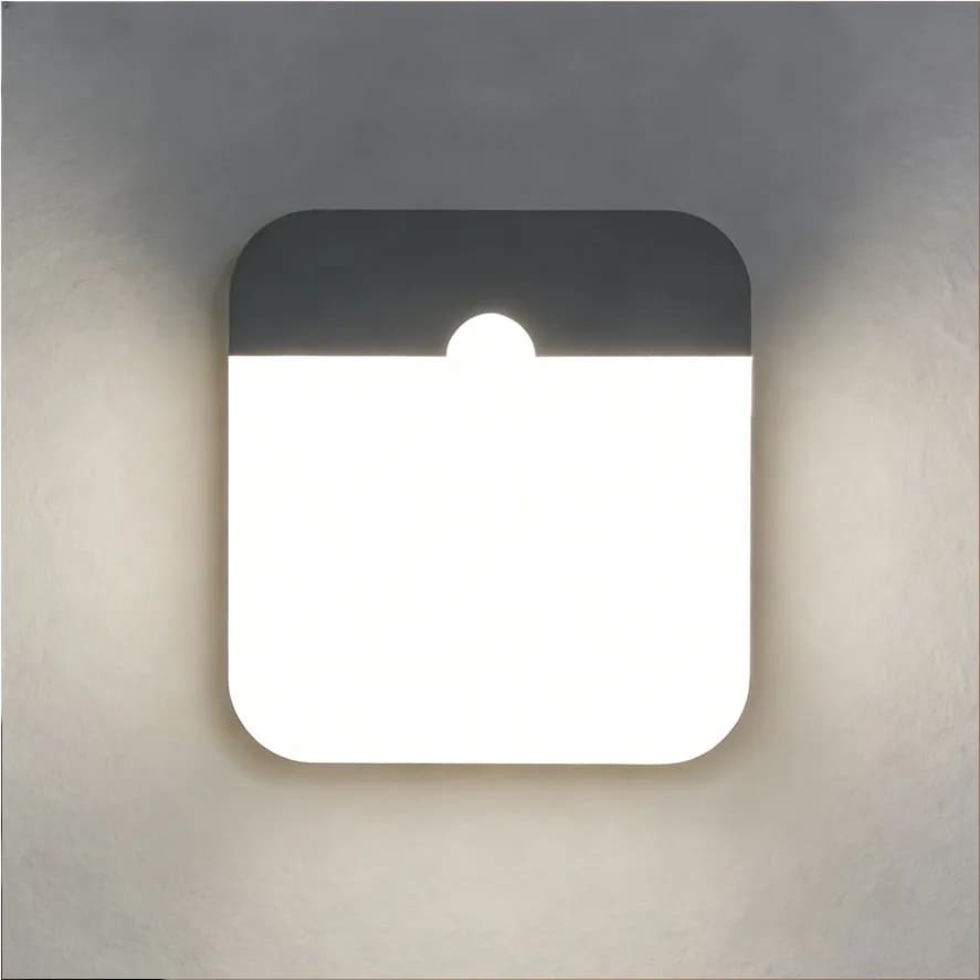 1~2PCS Sensore di movimento PIR Luce notturna a LED Ricaricabile Camera da letto Cucina Scala Corridoio Guardaroba Armadio Illuminazione Lampada a induzione