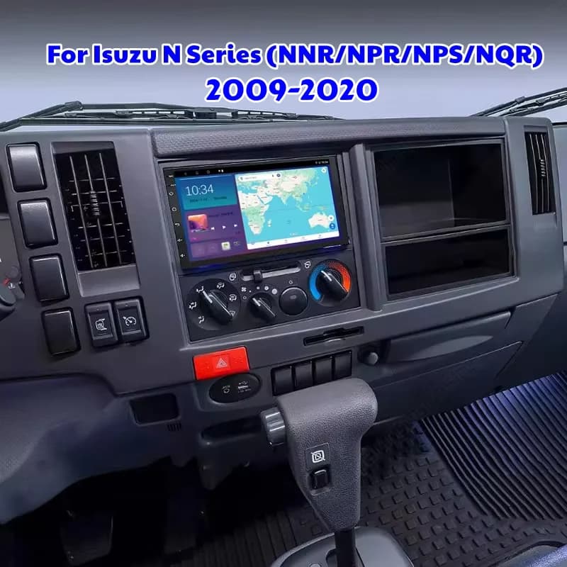 Android 15 Car Radio For Isuzu N Series(NNR/NPR/NPS/NQR) 2009-2020 7" Car Stereo Multimedia Carplay 1024*600 Wireless Auto Radio