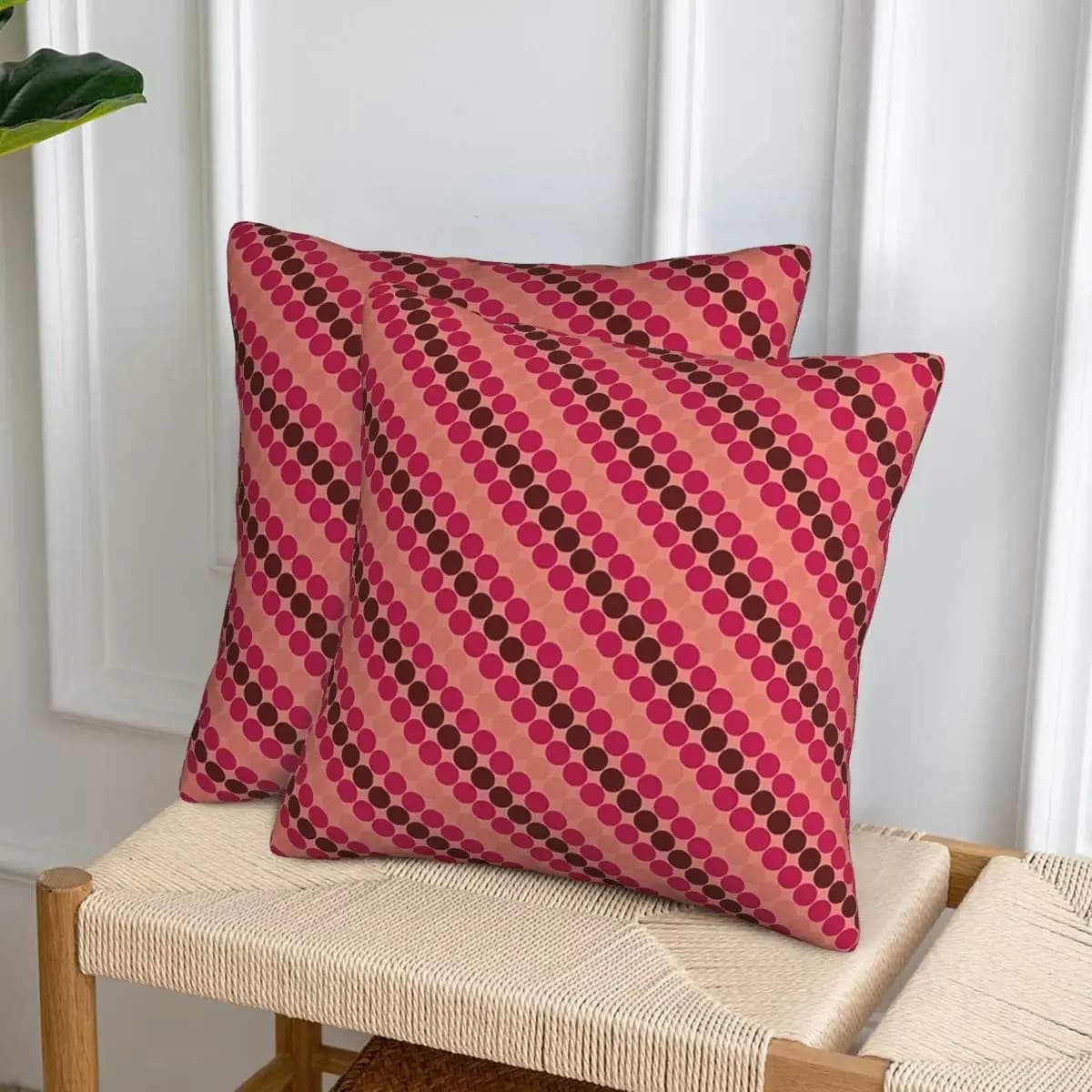 Sou Hiyori Japan Anime Shin Tsukimi YTTD 2 pezzi Federa quadrata per cuscino, federa per cuscino decorativo per divano di casa