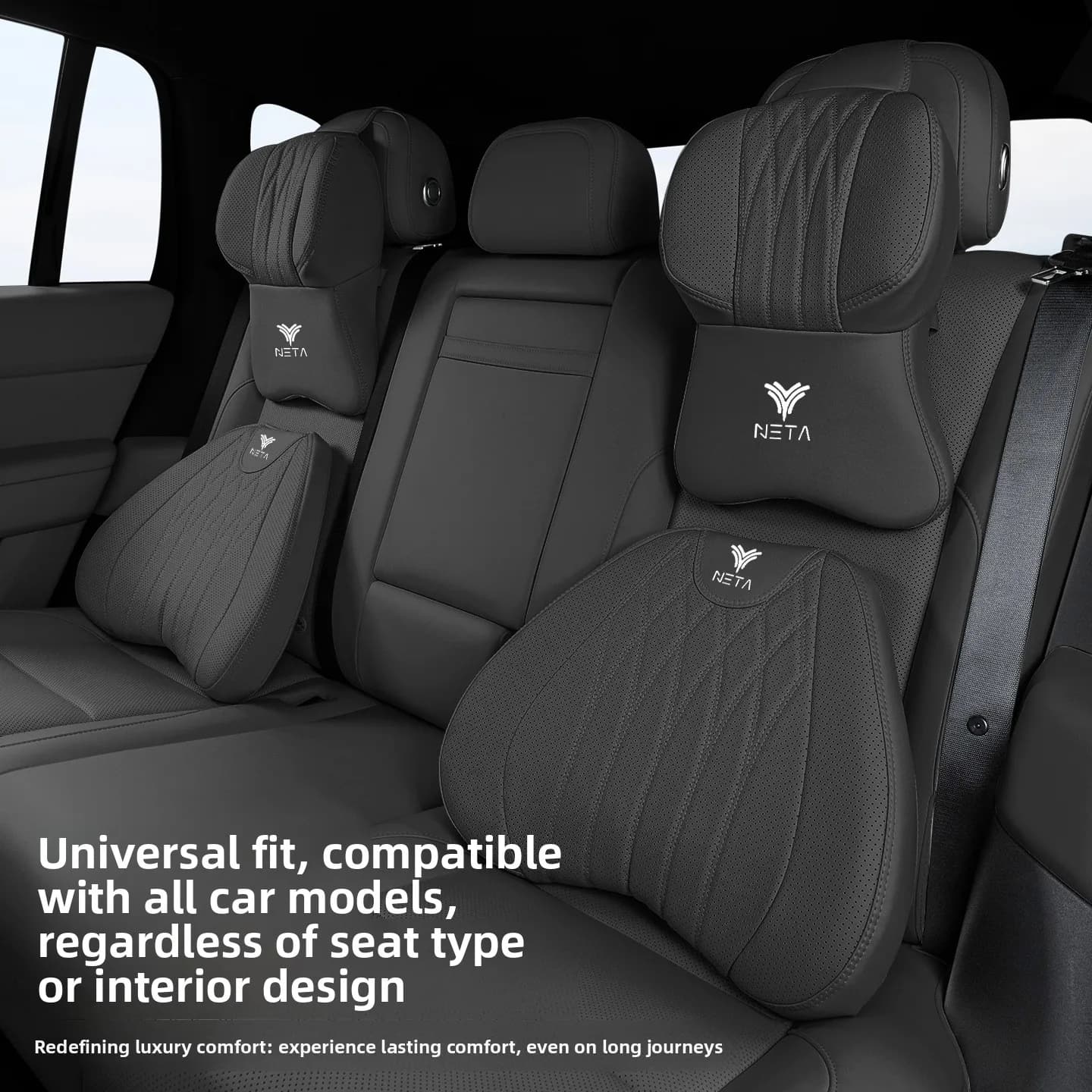 Car Seat Cover with Leg Extender Support Cushion Legrest Breathable for NETA L/GT/S/AYA/U/V/N01/Nezha X Car Pillow Accessories