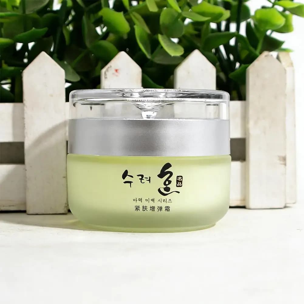 Crema Viso Rassodante e Liftante 50g, Collagene Anti-Età e Anti-Rughe, Idratante per Donne, Uso Giorno e Notte