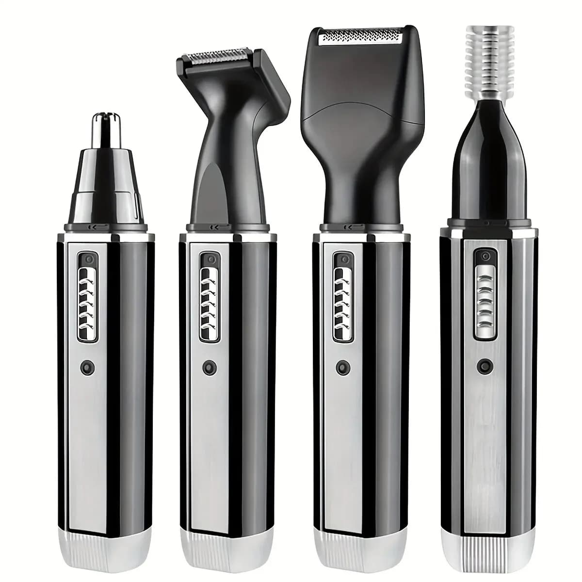 Electric toeping kit 4 in 1 man, rechargeable, to cut hair, beard, nose hair and ear hair. Precise cleaning with kind
