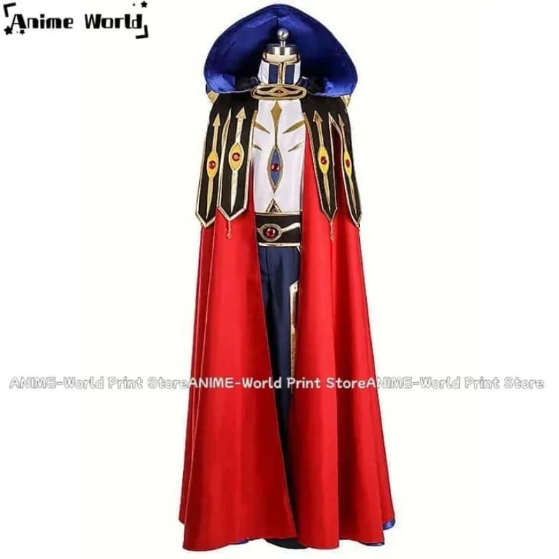 《Formato personalizzato》Lelouch of the Rebellion R2 Suzaku Kururugi Costume cosplay;4.f'7;j,3'