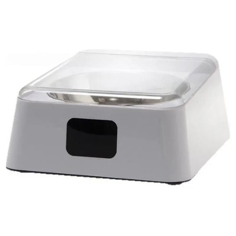 AB41-Portable Cat And Dog Feeder Infrared Sensor Bowl Automatic Open Lid Food Storage Container Anti Rodent Pet Supplies, 1PC