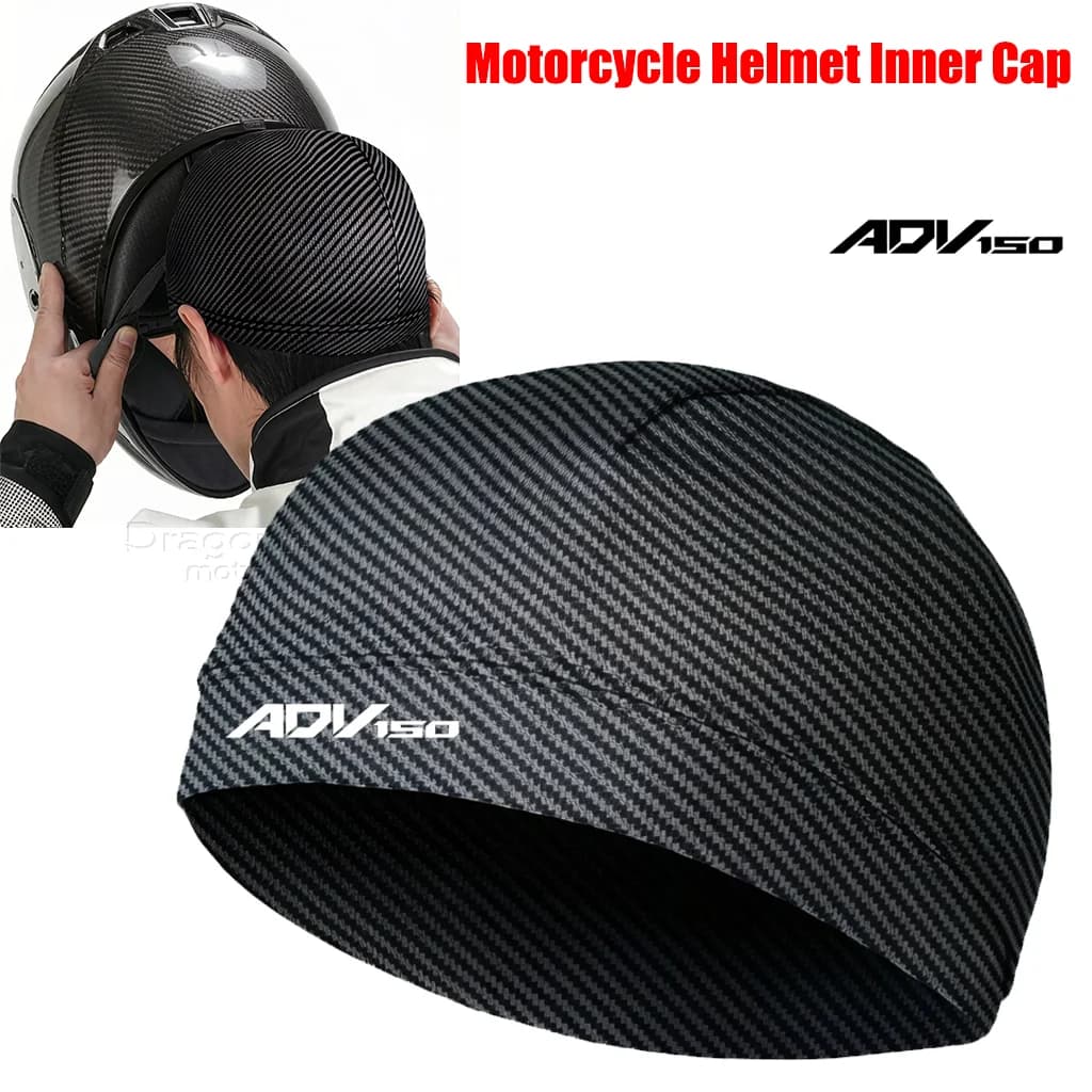 Copricapo dal design originale per HONDA ADV 150 ADV150 2017 2018 2019 2020 2021 Casco da moto con cappuccio interno che assorbe il sudore