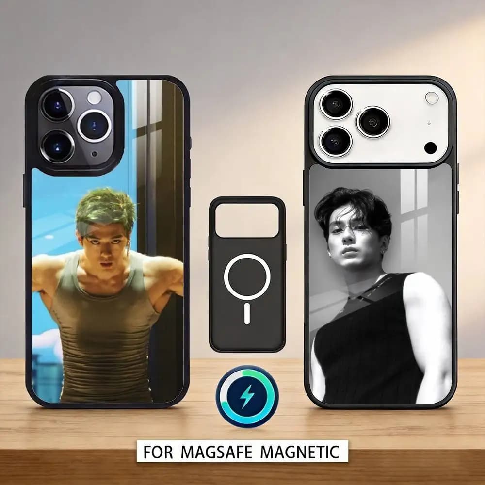 COOL M-Mackenyu A-Arata Custodia per iPhone 17, 16, 15, 14, 13, 12, Pro, Max, Magnetica per Ricarica Wireless MagSafe