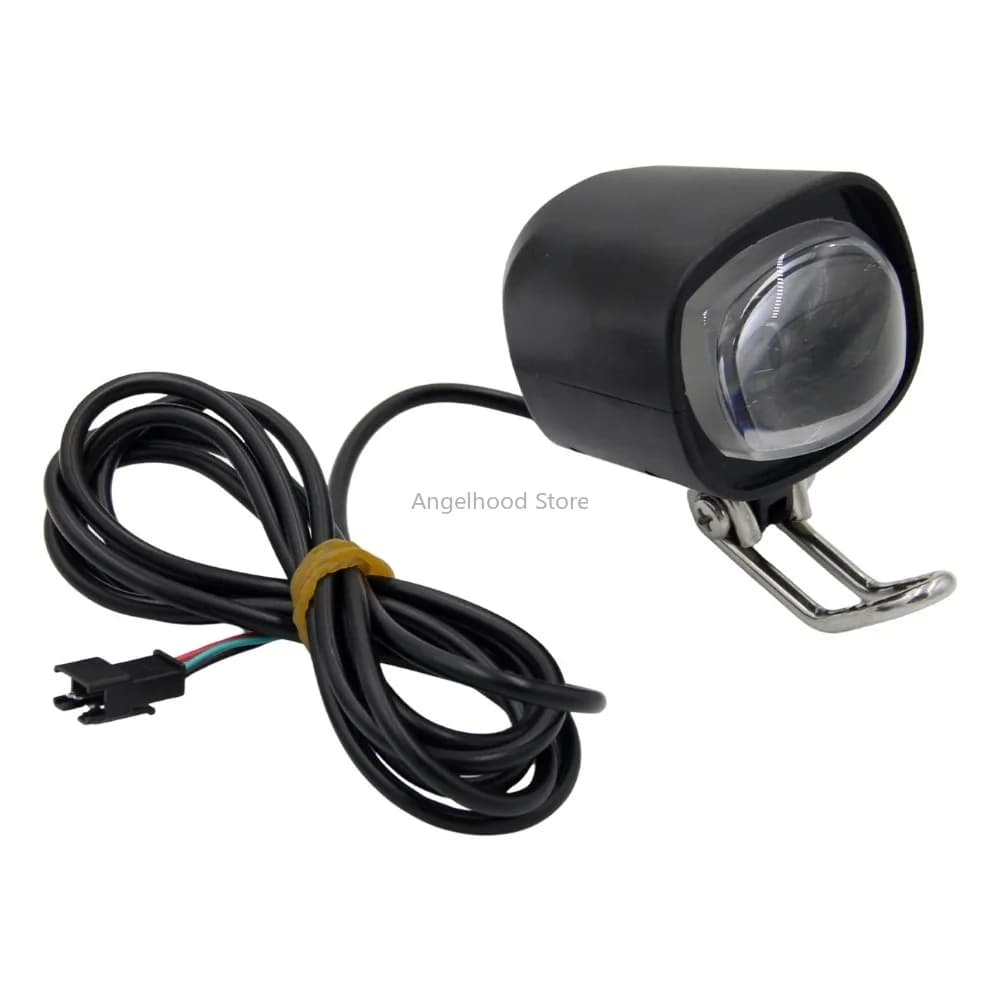 Accessories for Electric Bike Clacson LED Headlight Night Guide Parts for Waterproof Bicycle Front Lamp