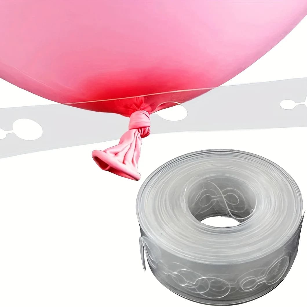5 meter / 10 meter/ 15 meter balloon chain, balloon decoration strip, balloon string shaped plastic belt suitable for birthday