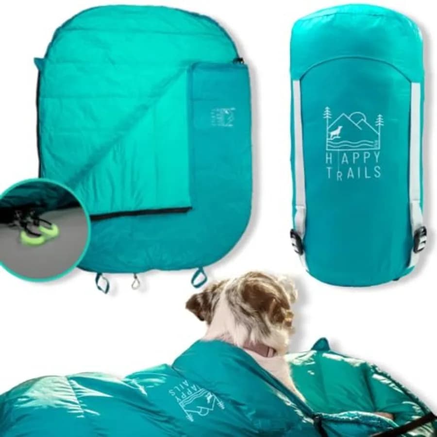 Blue Glacial Ultralight Cane Satin with Foldable Bed for Hiking, Camping and Leisure - Medium Size