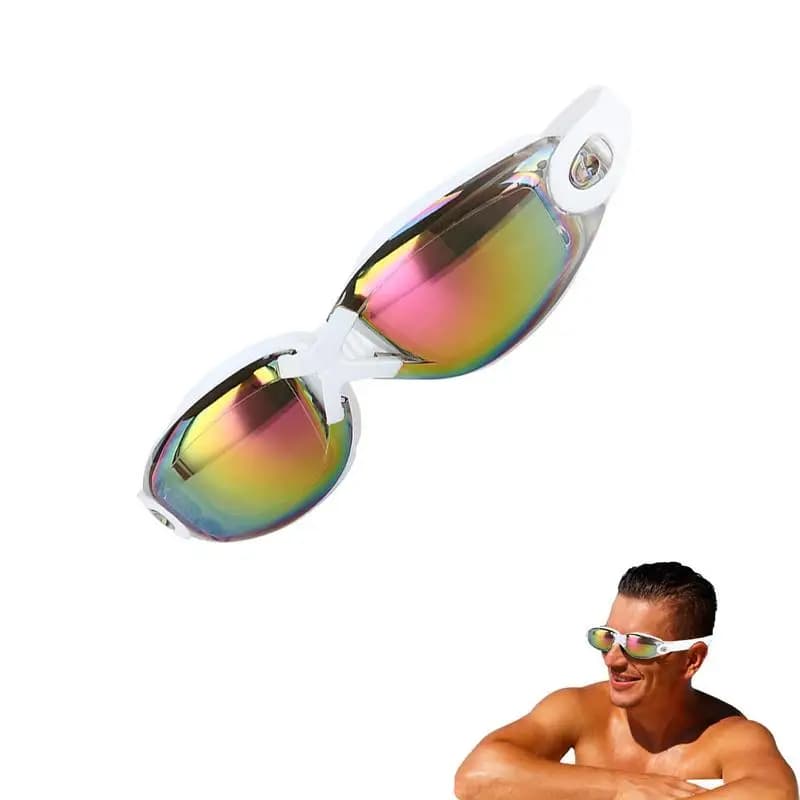 Adult Swimwear Silicone Swimwear Swimming Glasses Snorkeling Equipment for Training No swimming pool losing