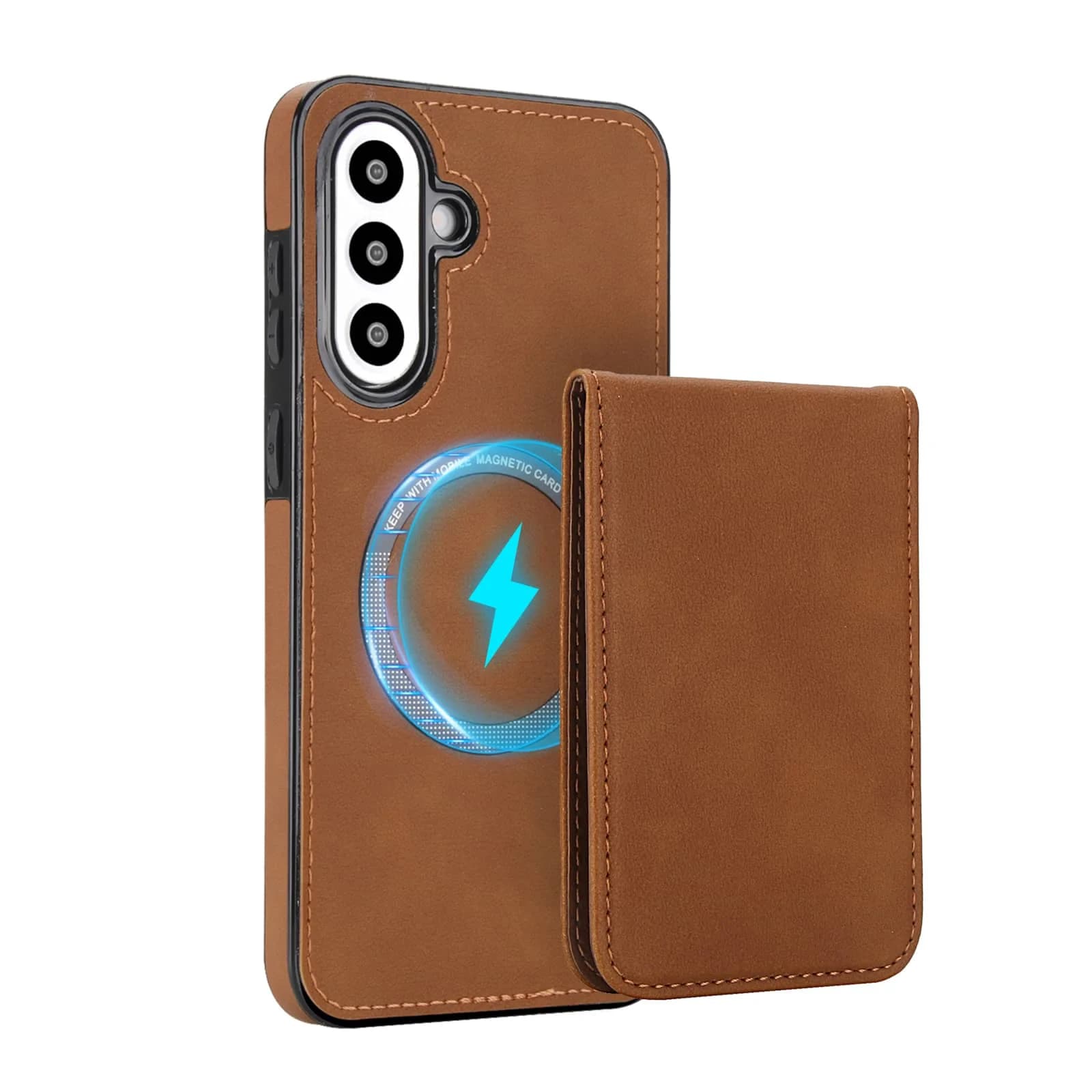 Custodia a Portafoglio Magnetica 2-in-1 Staccabile WEFOR per Samsung Galaxy A56 A36 A26 A17 A16 A55 A35 A15 A54 A14 A53 A13, Porta Carte RFID