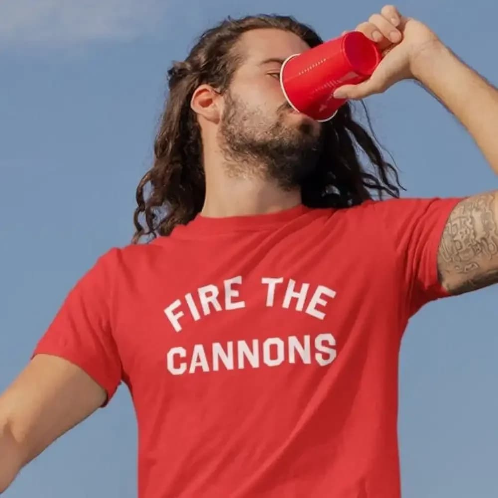 Maglietta Tampa Bay Fire The Cannons Football Bucs