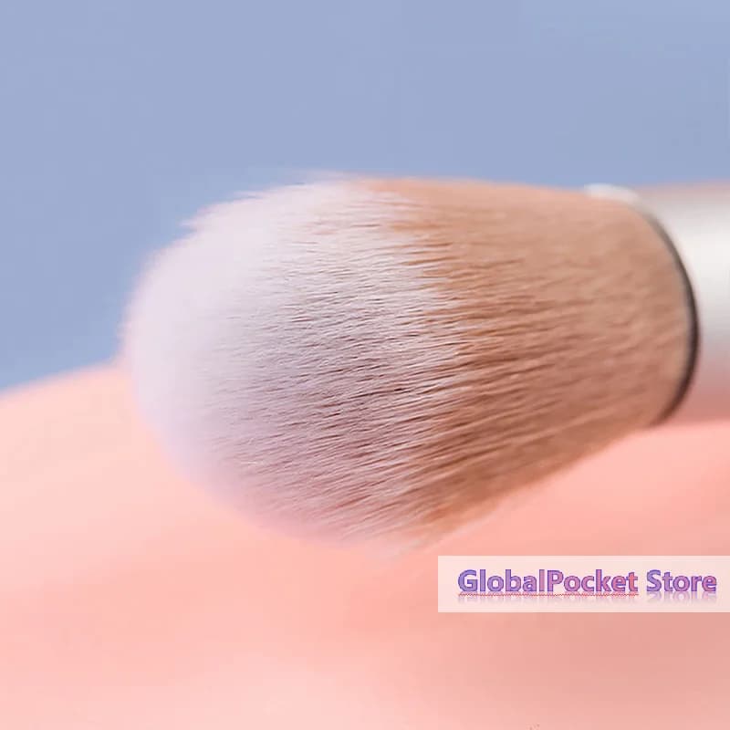 [TG823]1Pcs Round Handle Multifunctional Makeup Brushes Girl Professional Powder Foundation Blush Brush Cosmetic Accessories