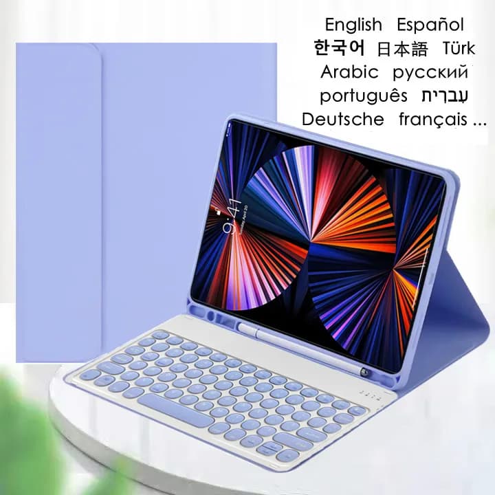 Per Apple iPad 10 2 caso con portamatite tastiera caso per Funda iPad 7 8 9 10.2 pollici Pro 10.5 Air 3 2019 tastiera copertura