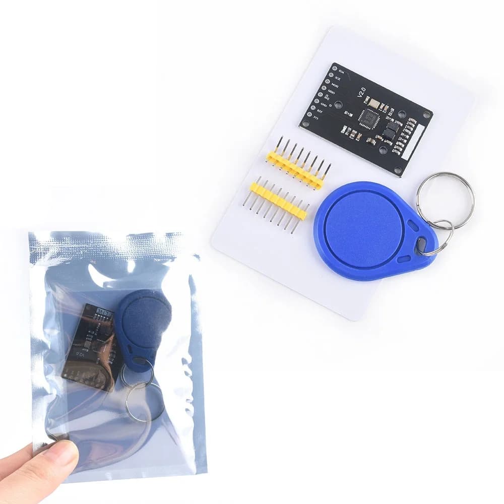 Kit Modulo RFID MINi RC522 S50 13.56 Mhz 6cm con Tag SPI per Scrittura e Lettura per Arduino 2560