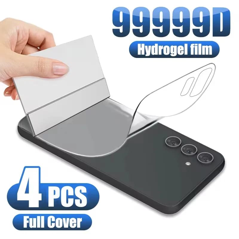 4 pezzi pellicola idrogel per Samsung S24 S22 S23 Ultra S20 S21 FE S9 S10 Plus protezione schermo per Galaxy Note 20 Ultra S10E pellicola posteriore