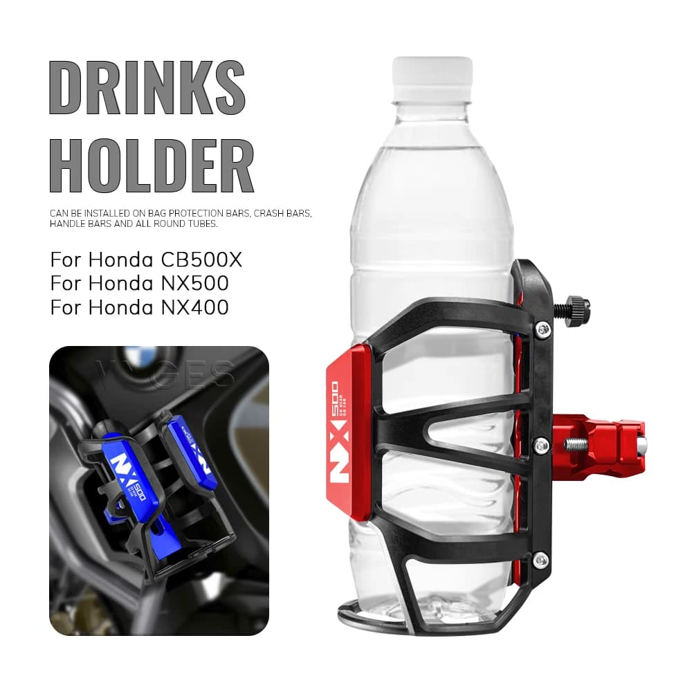 Bottle holder for water bottle for Honda CB500X CB 500 X NX500 NX 500 NX400 NX 400