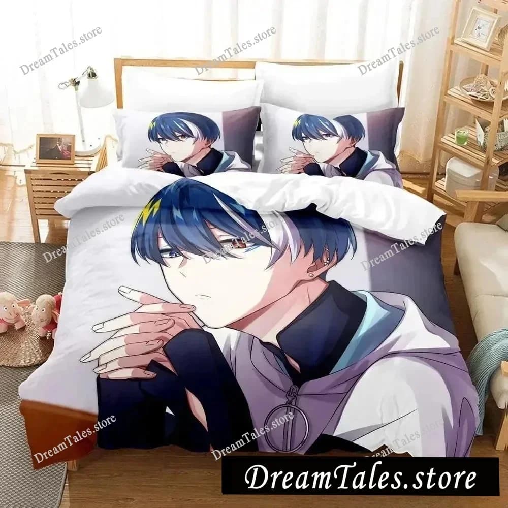 Technoroid Overmind Bedding Set Single Twin Full Queen King Size Bed Set Adult Kid Bedroom Duvet Cover Sets 3D Print Anime Bed