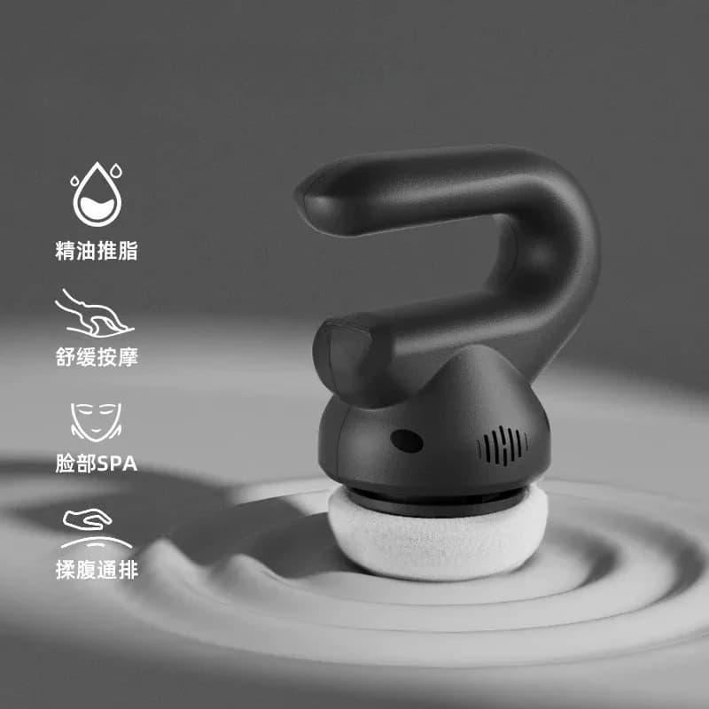 Fascia Gun Massager, Electric Body Muscle Relax Tool Portable Back Waist Care Massager for Daily Fat Shaping & Body Relaxation