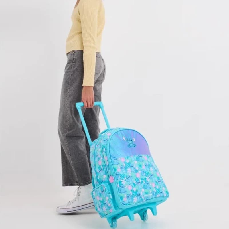 Zaino per studenti Australia, borsa a cartoni animati, borsa con ruote, zaino con ruote per salire le scale, borsa porta pranzo, astuccio porta cancelleria, regali