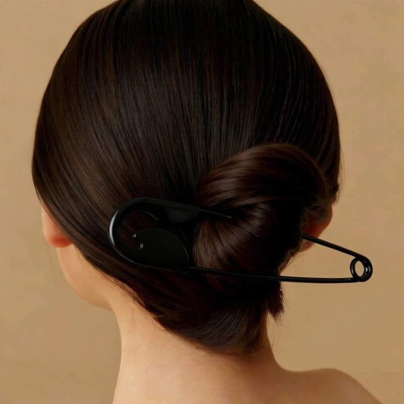 Set di 3 Grandi Fermagli per Capelli in Metallo per Donne, Accessori per Capelli, Mollette e Fermagli a Granchio per Ragazze