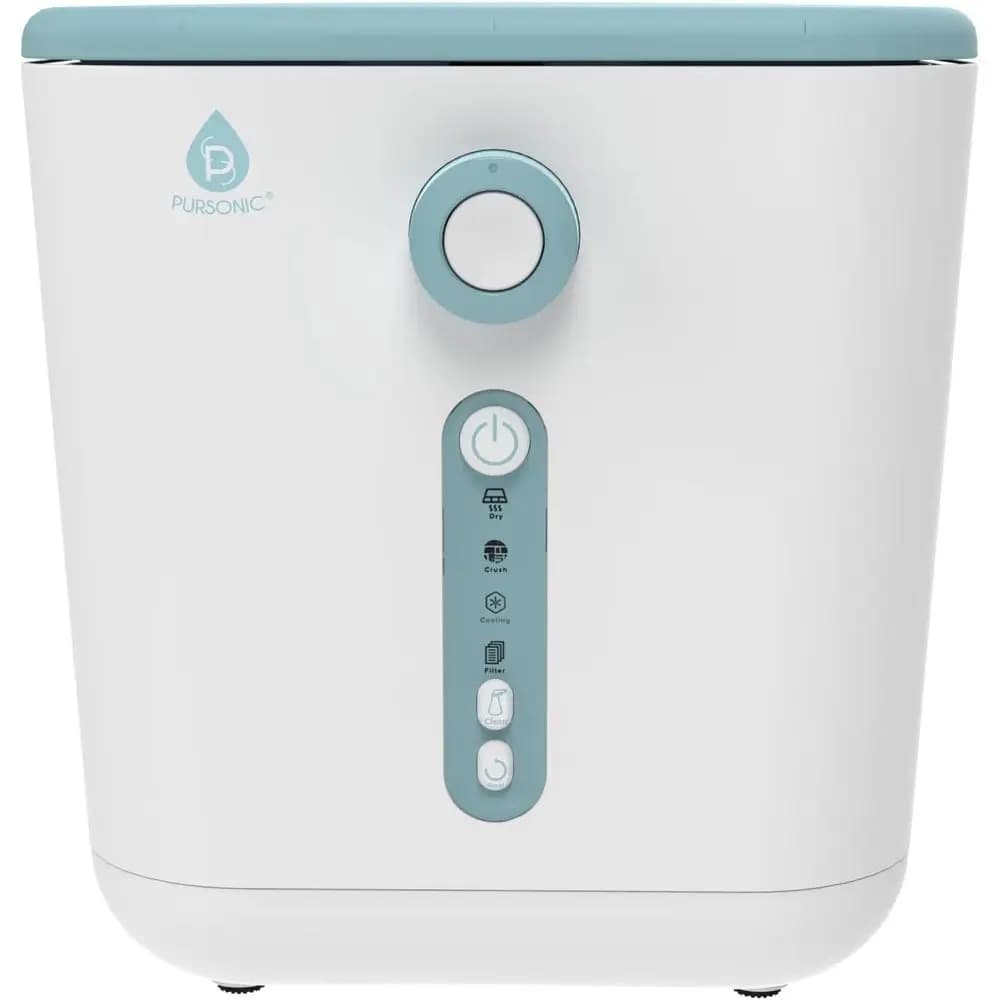 Composter Elettrico da Cucina - Composter Intelligente da Interno da 3L con Filtro al Carbone Rimovibile - Contenitore per Compost da Bancone che Trasforma i Rifiuti