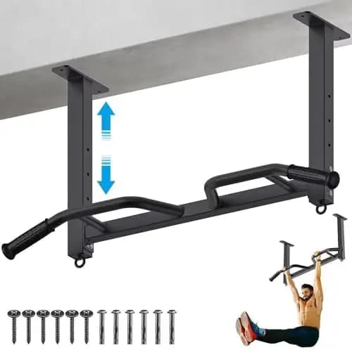32 inch ceiling mounted traction bar - Multifunctional traction bar for heavy loads, highly adjustable - Ceiling mounted traction bar
