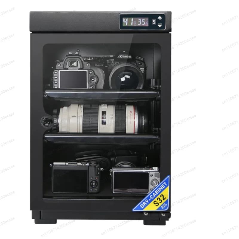 NEW 32L Digital Camera Moisture-proof Box, Digital SLR Lens Drying Oven, Photography Camera Bag Drying Cabinet