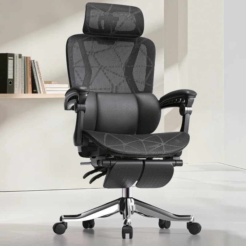 Sedia da Ufficio di Lusso con Schienale Alto, Sedia da Scrivania Regolabile in Altezza, Sedia Girevole per Casa e Ufficio, Mobili da Gaming