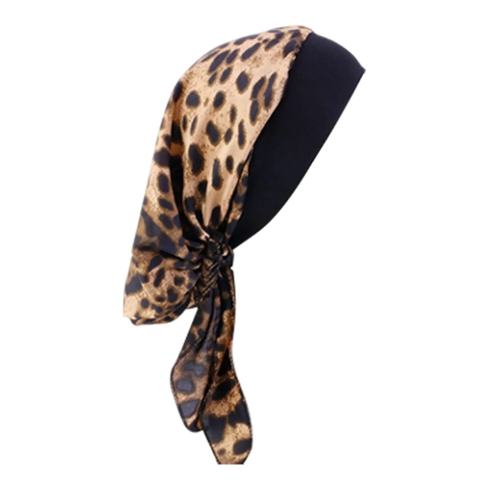 Cappello multifunzione da donna con stampa, foulard morbido per donne con perdita di capelli, cancro, chemioterapia