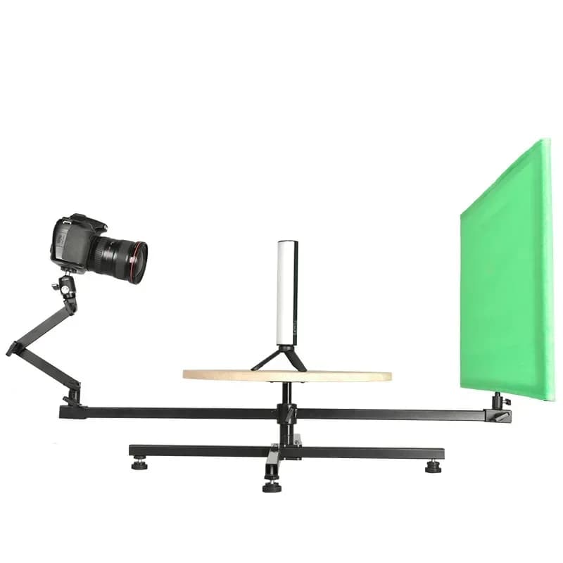 Piattaforma Girevole a 360° per Fotografia, Tavolo Rotante per E-commerce, Modellazione Gioielli, Riprese Panoramiche, Still Life, Rotazione a Pendolo Multi-angolo