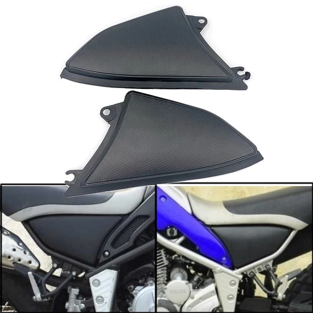 Copertura Laterale Sella Moto per Yamaha XG250 XG 250 Tricker, Protezione Carena Nera, Una Coppia