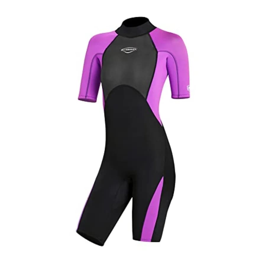 Muta Corta in Neoprene da 2MM per Uomo e Donna per Immersioni, Subacquea, Surf, Snorkeling, Kayak, Nuoto, Aerobica Termica