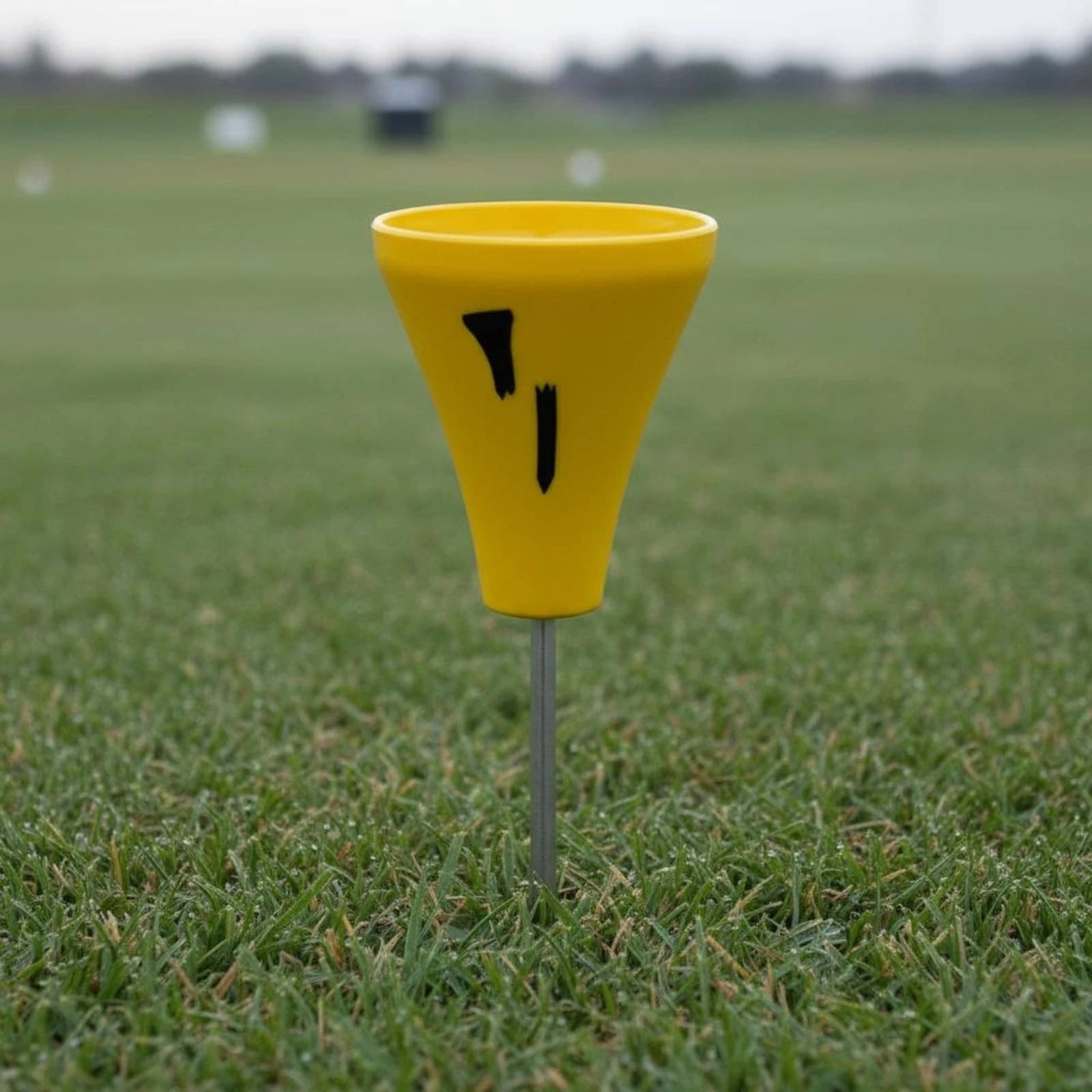 Flared Cone Golf Alignment Tool Lightweight Cup Shaped Marker Sports Gear for Tee Area Positioning