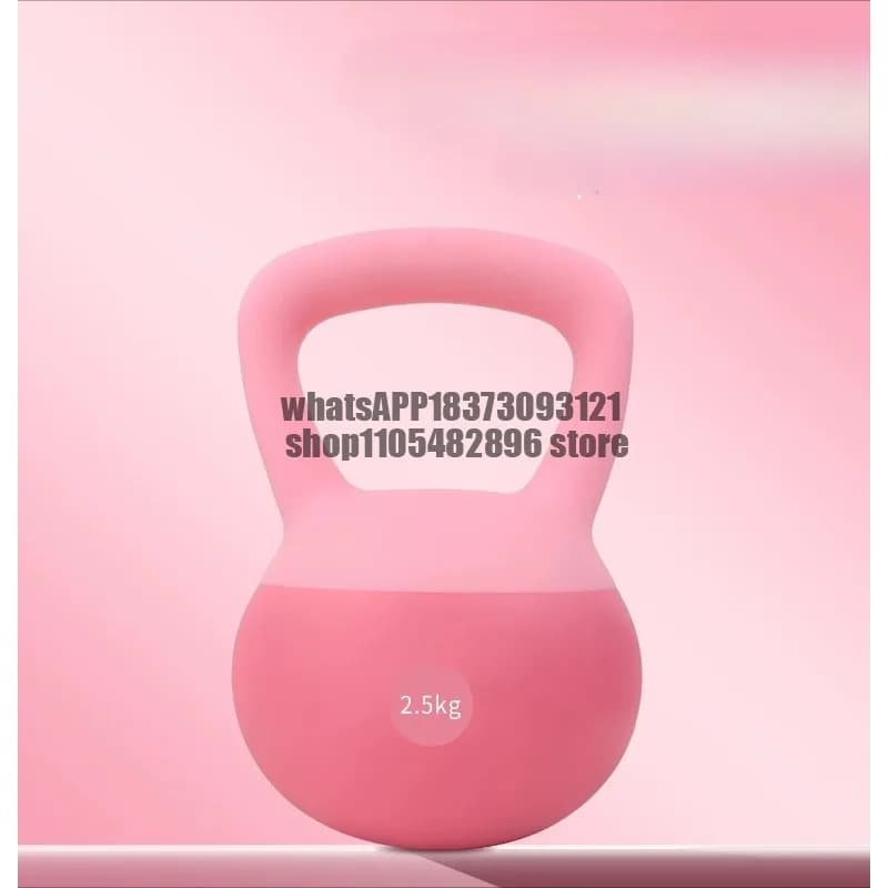 Soft kettlebells for women and men, home use for fat-reducing and shaping steel sand sand lift kettles, dumbbell fitness
