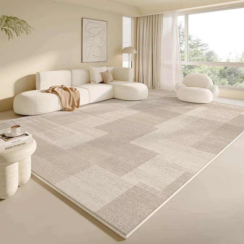 Cream Style Rugs for Bedroom Large Area Lounge Floor Mat Thick Plush Living Room Decoration Washable Carpet Home Fluffy Soft Rug