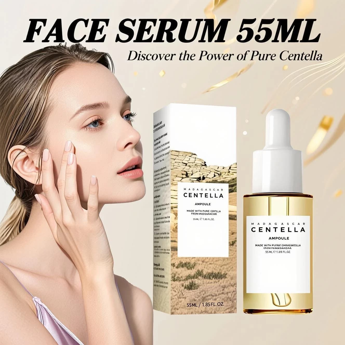 Centella Facial Care Combo Oil Delicate Oddative Centella Detergent Centella Serum Set Centella for Sensitive Skins Daily care